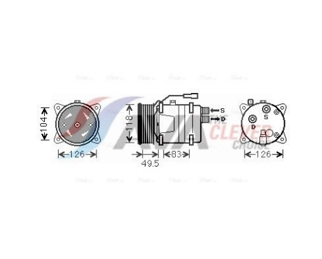 Compressor, air conditioning