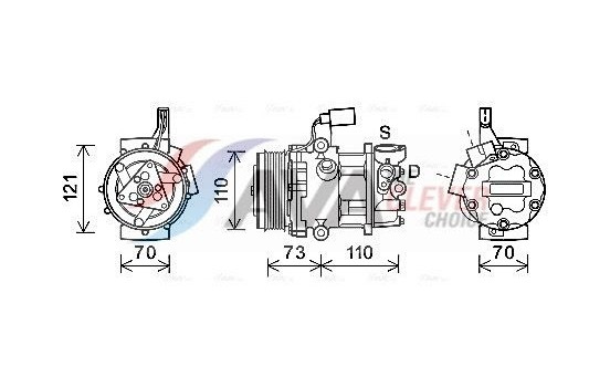 Compressor, air conditioning