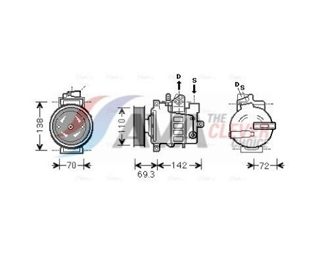 Compressor, air conditioning