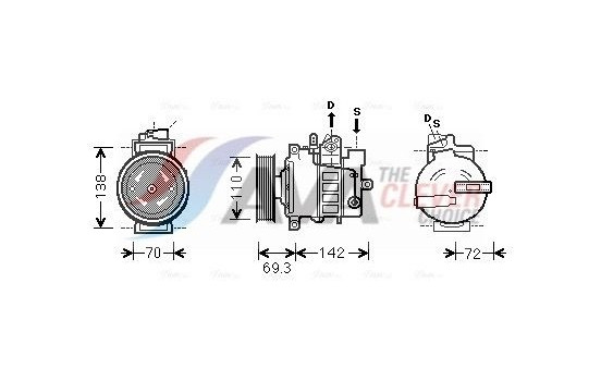 Compressor, air conditioning
