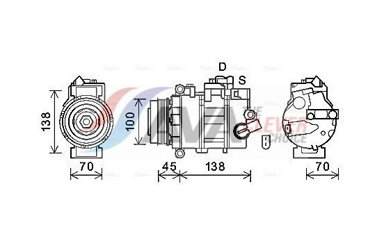 Compressor, air conditioning