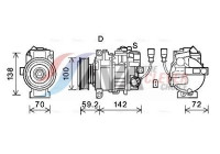 Compressor, air conditioning