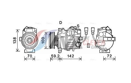 Compressor, air conditioning
