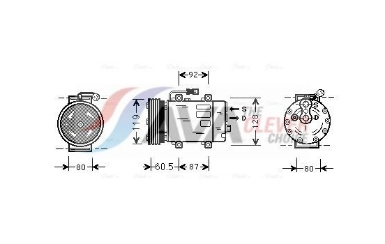 Compressor, air conditioning