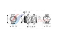 Compressor, air conditioning