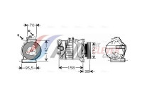 Compressor, air conditioning