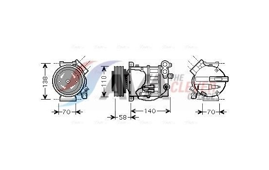 Compressor, air conditioning