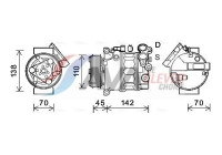 Compressor, air conditioning