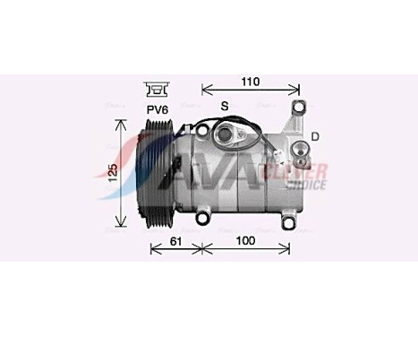 Compressor, air conditioning, Image 3