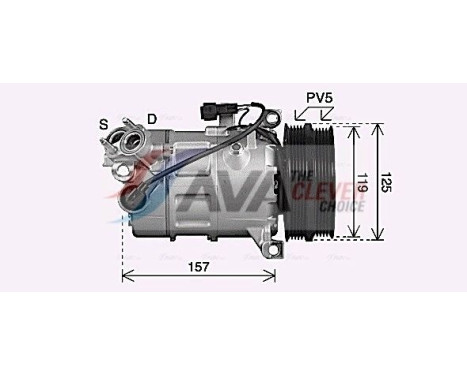 Compressor, air conditioning, Image 2