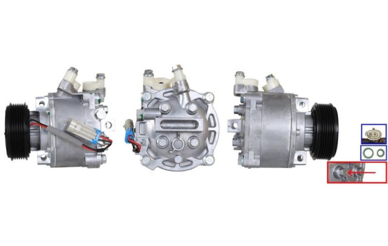 Compressor, air conditioning