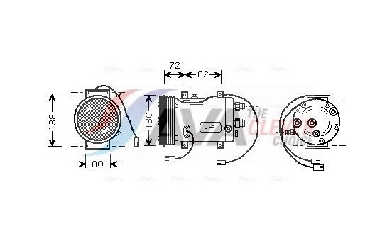 Compressor, air conditioning