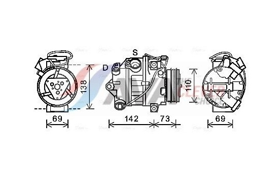 Compressor, air conditioning