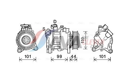 Compressor, air conditioning