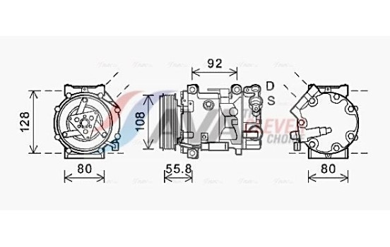 Compressor, air conditioning