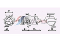 Compressor, air conditioning