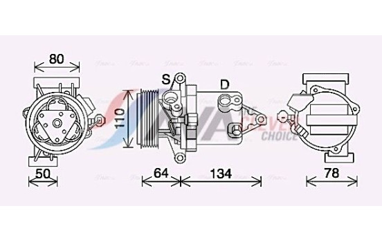 Compressor, air conditioning