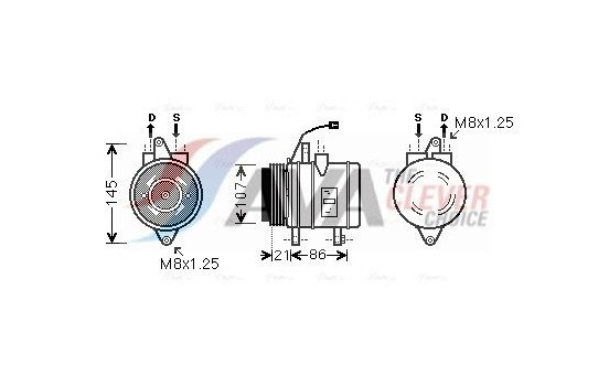 Compressor, air conditioning