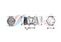 Compressor, air conditioning