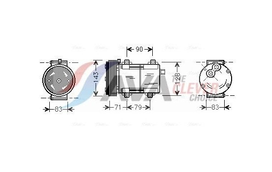 Compressor, air conditioning