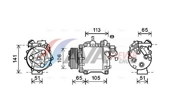 Compressor, air conditioning