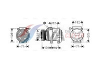 Compressor, air conditioning