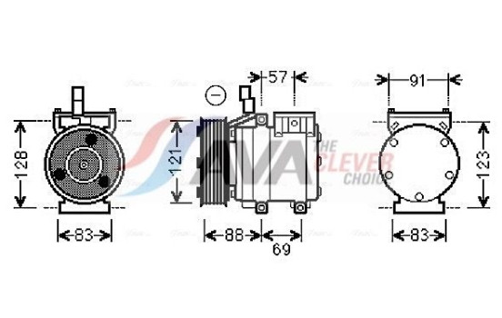 Compressor, air conditioning