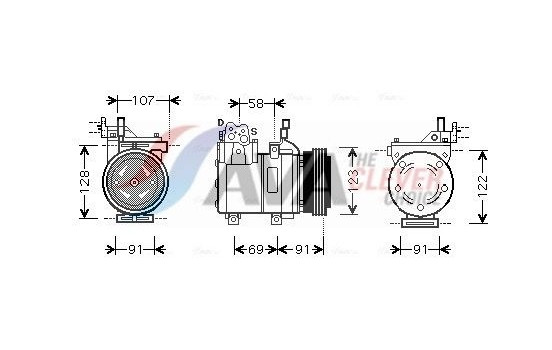 Compressor, air conditioning