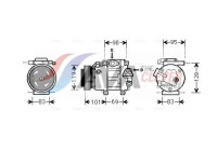 Compressor, air conditioning