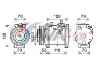 Compressor, air conditioning