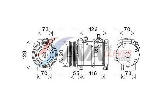 Compressor, air conditioning