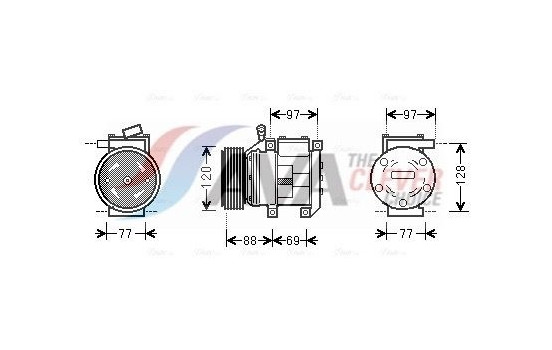 Compressor, air conditioning