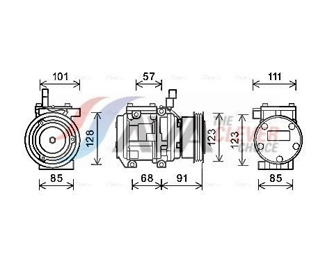 Compressor, air conditioning