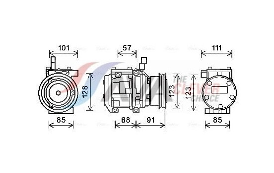 Compressor, air conditioning