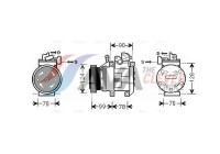 Compressor, air conditioning