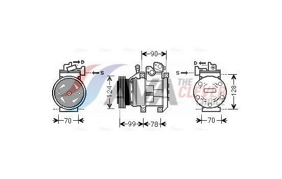 Compressor, air conditioning