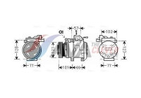 Compressor, air conditioning