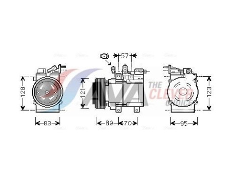 Compressor, air conditioning