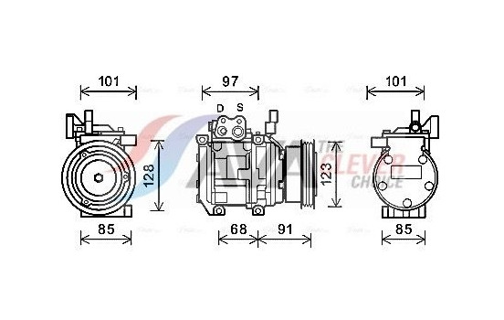 Compressor, air conditioning