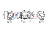 Compressor, air conditioning