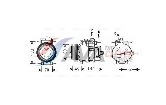 Compressor, air conditioning