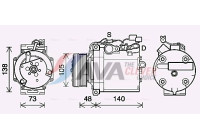 Compressor, air conditioning