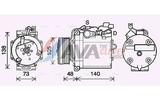 Compressor, air conditioning