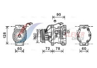 Compressor, air conditioning