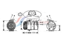 Compressor, air conditioning