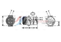 Compressor, air conditioning