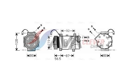 Compressor, air conditioning