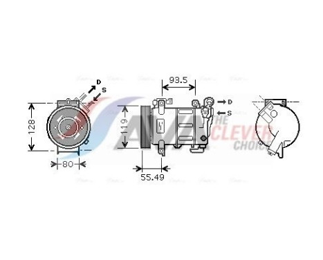 Compressor, air conditioning