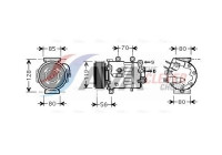 Compressor, air conditioning