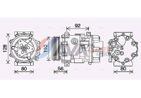Compressor, air conditioning